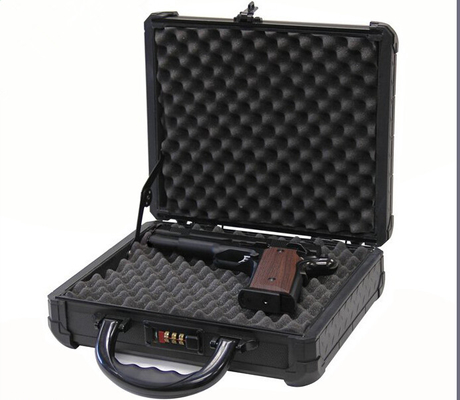 Dikunci Carrying Case Aluminium Alat untuk Gun Aksesoris Pistol Pistol